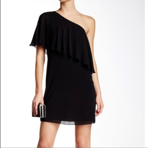 Alice + Olivia Dresses & Skirts - Alice & Olivia One-Shoulder Silk Dress